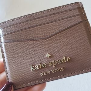 Kate Spade staci leather card wallet